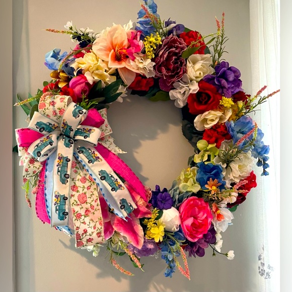 Wreath Everyday Front Door All Season Wreath